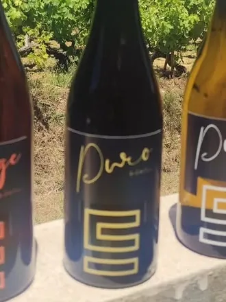 Garrafa de vinho Souto Escuro Puro tinto